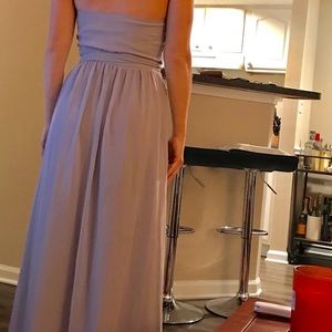 Joanna August Dresses - Joanna August silver bells halter wrap dress Joanna August Dresses - Joanna August silver bells halter wrap dress